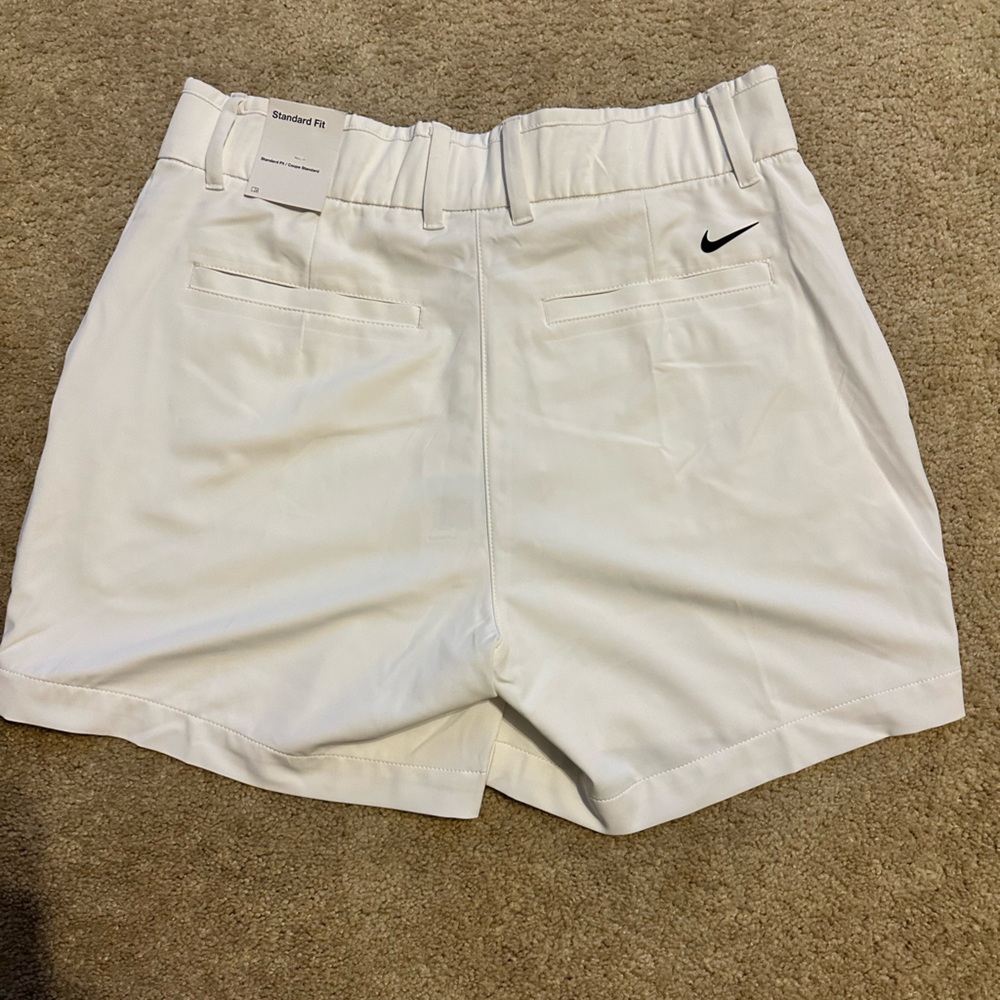 Nike White Casual Shorts